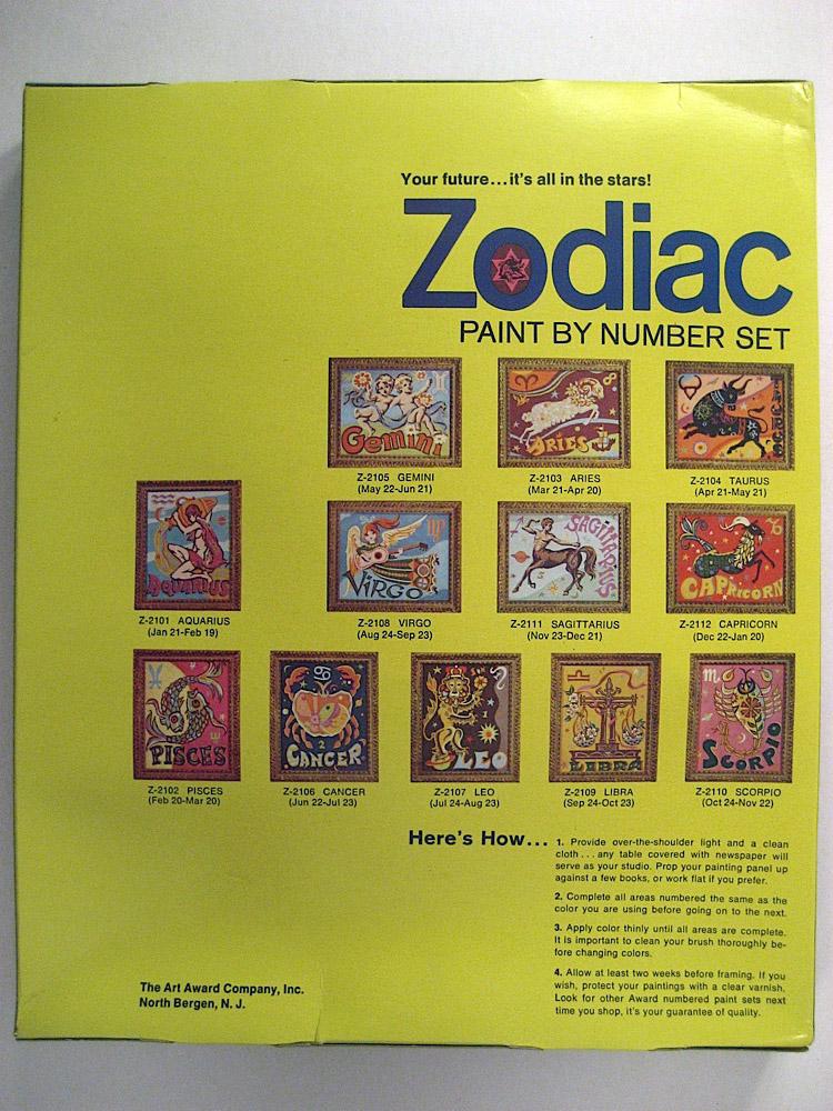 Zodiac | Paint By Number Museum